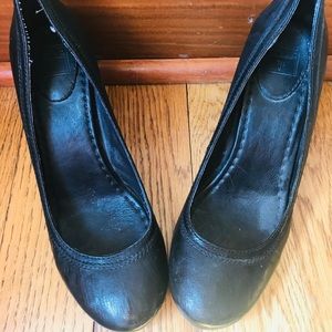 Black Frye Carson Block Heel Size 9